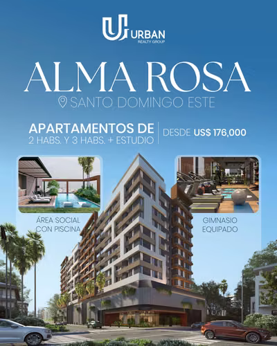 Apartamentos de 2 & 3 Habitaciones + Estudio en Alma Rosa - Imagen 3