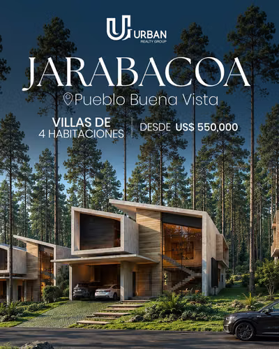 Villas de 4 Habitaciones en Jarabacoa