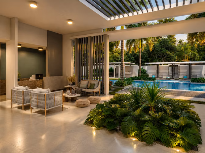 COMPLEJO DE APARTAMENTOS CERRADO EN BAVARO: APARTAMENTOS DE 3 HABITACIONES - Imagen 3