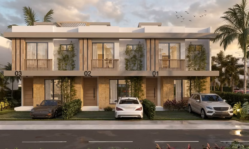VILLAS DE 2 HABITACIONES EN RESIDENCIAL BAVARO PUNTA CANA