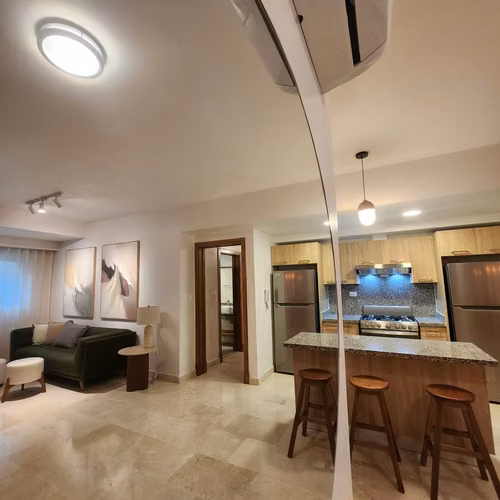 Alquiler Amueblado en Naco | 1 Habitación + Estudio - Imagen 4