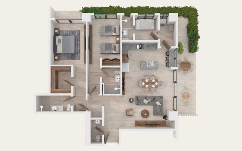Proyecto de Apartamentos en los Cacicazgos - Imagen 8