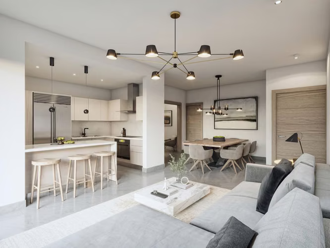 Apartamentos de 2 y 3 habitaciones en Alma Rosa I Entrega Segundo Semestre 2027 - Imagen 3