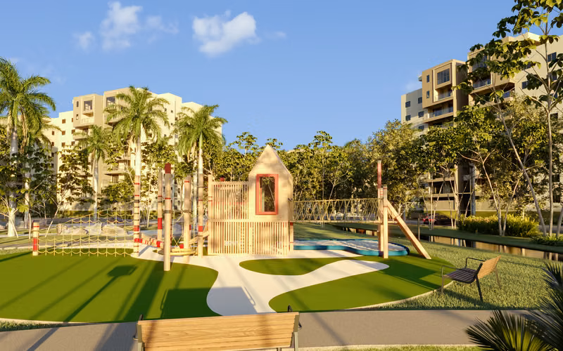 Apartamentos 3Hab Listos 2028 C/Areas Social, Verde y Mas (SDN) - Imagen 4