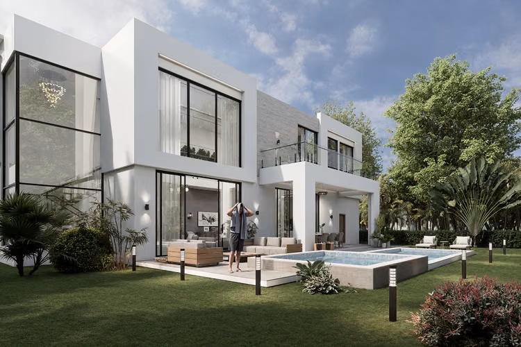 Villa en Residencias del Parque Cap Cana de 4 habitaciones
