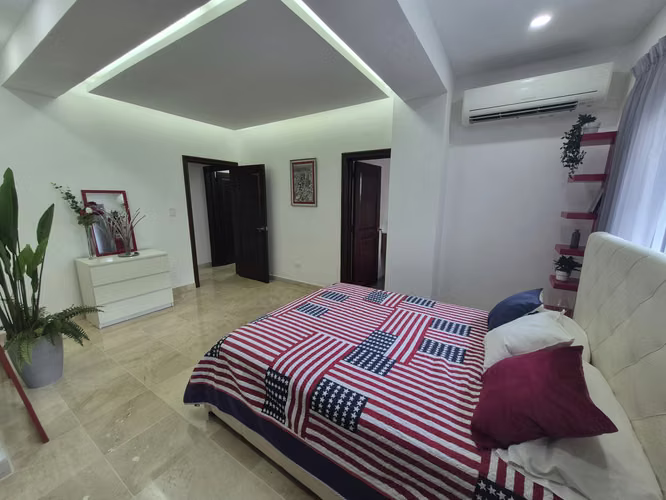 Apartamento en alquiler Piantini , 3 hab amueblado - Imagen 8