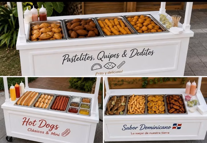 Carrito Snacks y Charcusteria