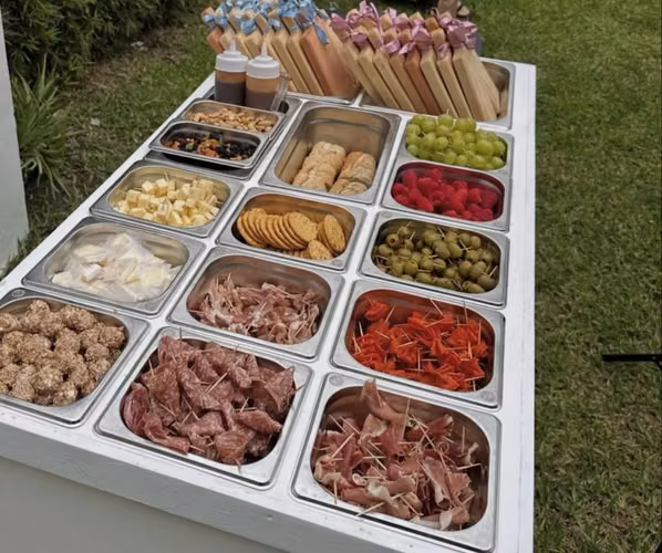 Carrito Snacks y Charcusteria
