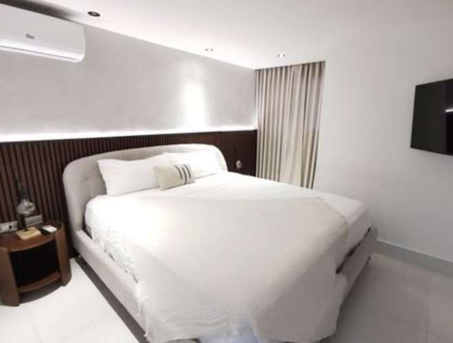 Apartamento En Alquiler De 1 Habitación Y 2 Baños En Piantini