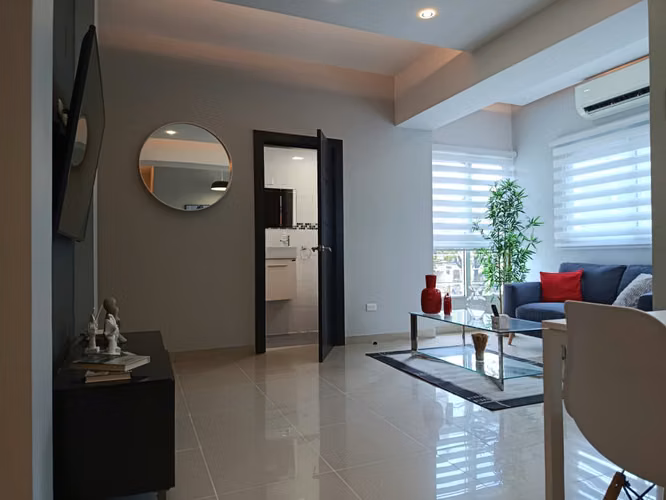 Hermoso Apartamento Amueblado, 1 Habitación + Estudio, Gym, Naco - Imagen 7