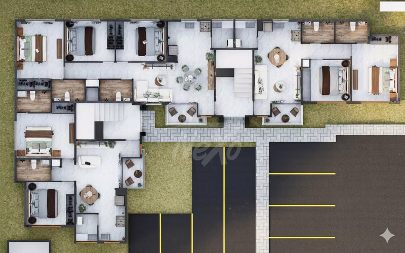 Vive o Invierte en Santiago: Apartamento 100% Nuevo en Zona de Alta Demanda (HFA-269C) - Imagen 2