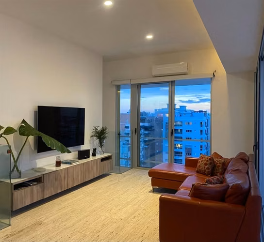 Penthouse Amueblado en Alquiler, 2 Habitaciones, Estudio, Terraza, Evaristo Morales - Imagen 8