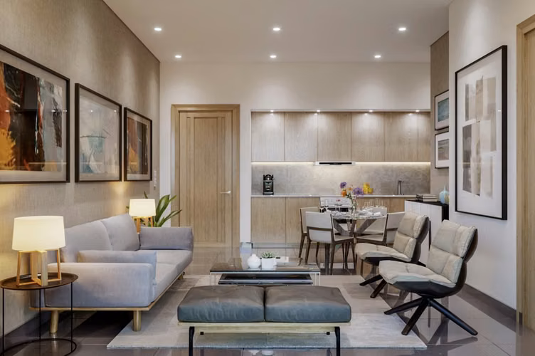 Venta de apartamento con ambiente contemporáneo, Evaristo Morales. - Imagen 2