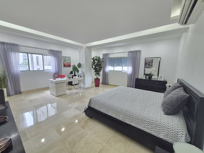 Apartamento en alquiler Piantini , 3 hab amueblado - Imagen 5
