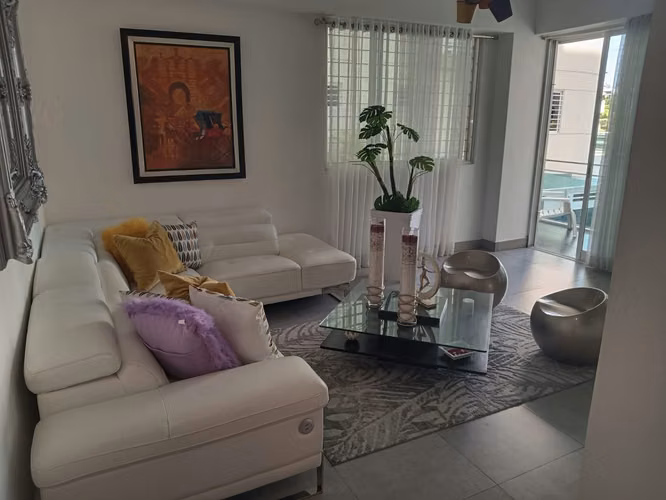 Apartamento Amueblado en Alquiler en Evaristo Morales