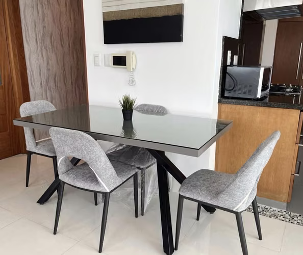 Apartamento En Alquiler De 1 Habitación Y 2 Baños En Naco - Imagen 2