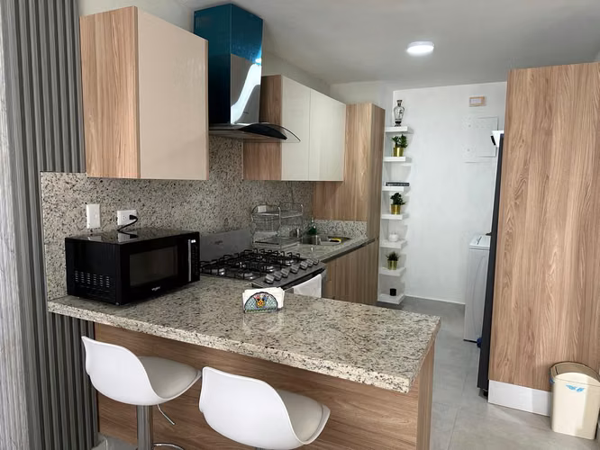 Apartamento En Alquiler De 1 Habitación Y 1 Baño En Naco - Imagen 3