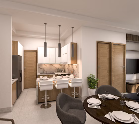 Apartamentos en Bella Vista Norte de 1, 2 y 3 habitaciones - Imagen 6
