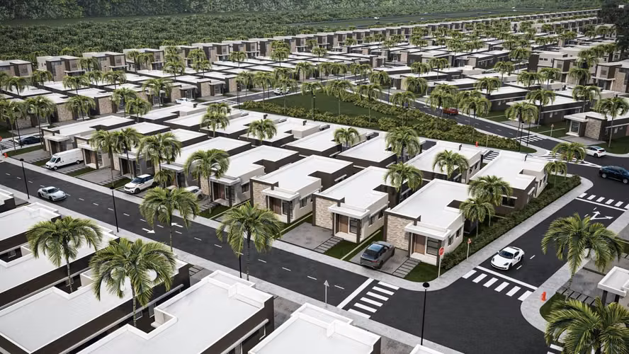 CASA EN CONSTRUCCION EN BOCA CHICA. USD 136,000