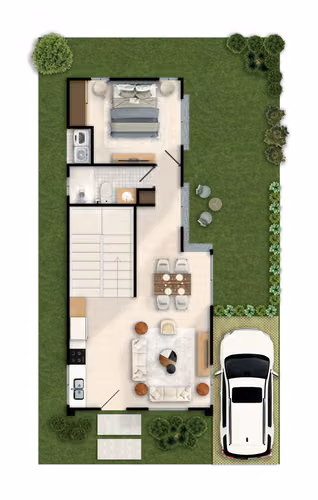 CASA DE 2 NIVELES CON 2 HABITACIONES - Imagen 3