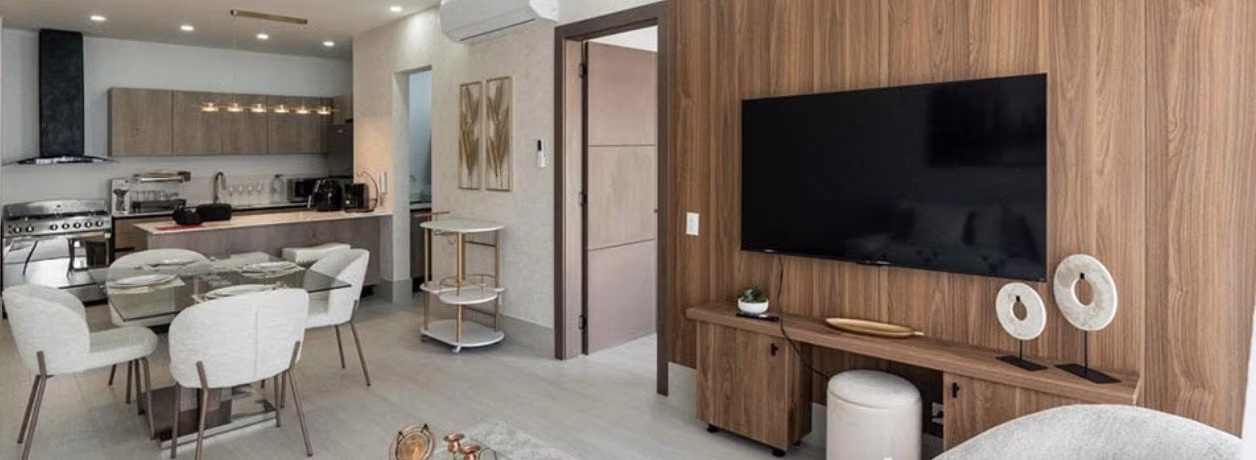 Apartamento En Alquiler De 1 Habitación Y 2 Baños En Piantini - Imagen 2