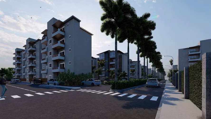 Apartamentos tipo condo hotel ubicados en BOCA CHICA, con Garantía Fiduciaria
