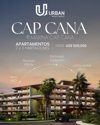 Apartamentos de 2 & 3 Habitaciones en Marina Cap Cana - Imagen 4