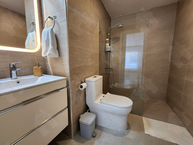 Pent house amueblado en playa nueva romana, 2 habitaciones, en primera linea de playa