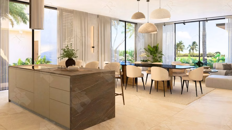 Villa de 6 habitaciones en Cap Cana con vista al campo de golf - Imagen 4