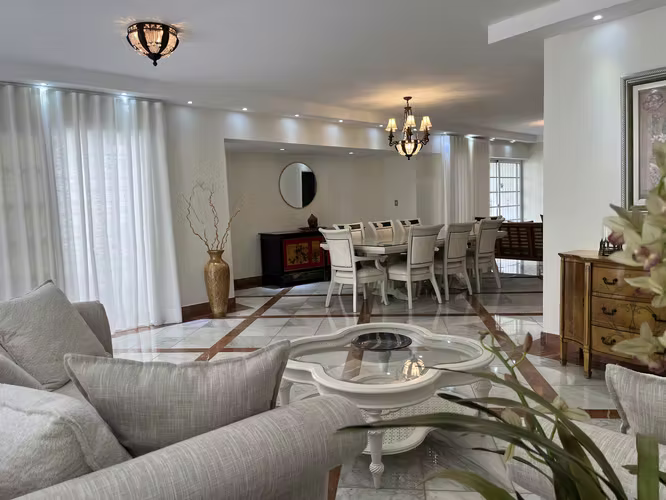 Apartamento en Alquiler en Piantini Amueblado de TRES Habitaciones