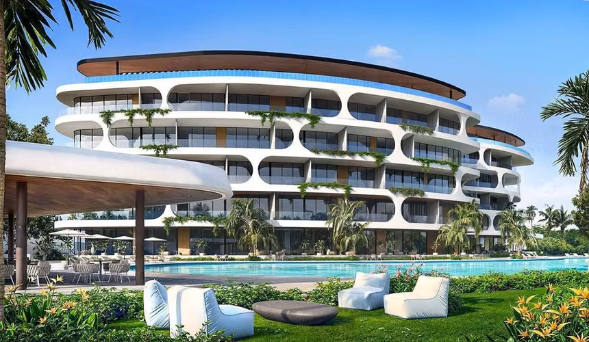 Proyecto Residencial de Apartamentos 1 y 2 hab en Bayahibe República Dominicana.