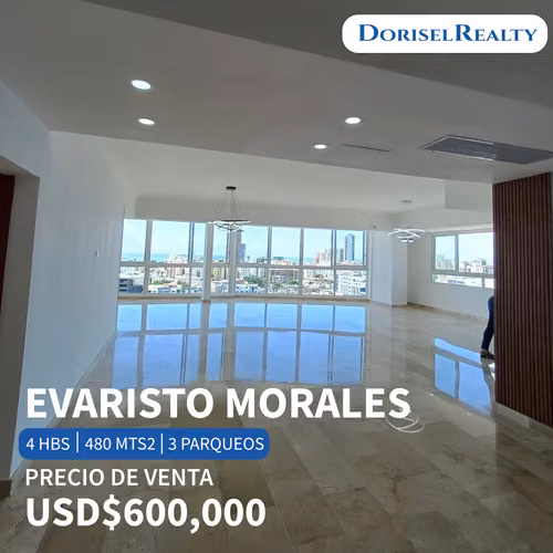 VENTA DE EXCLUSIVO PENTHOUSE EN LO MEJOR DE EVARISTO MORALES