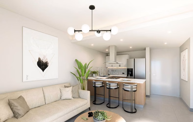 APARTAMENTOS DE 1 Y 2 HABITACIONES CON LINEA BLANCA EN CIUDAD DEL SOL - Imagen 4