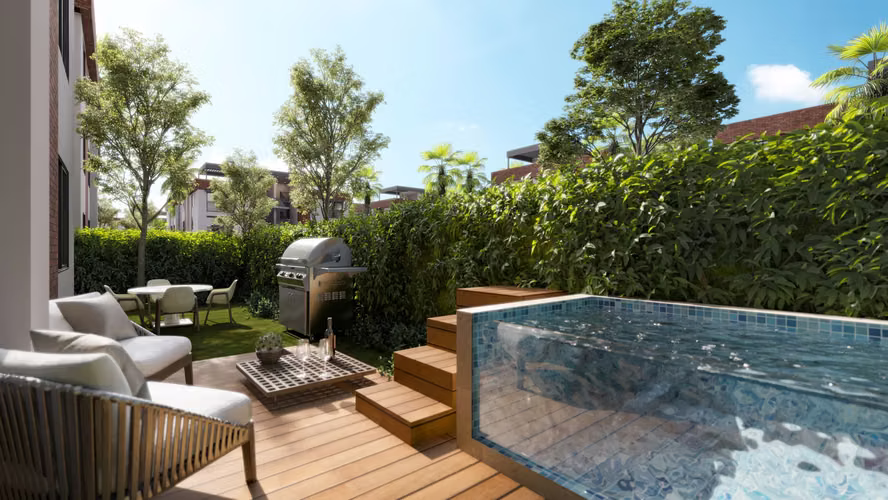 APARTAMENTOS DE 2 HABITACIONES EN  PUNTA CANA - Imagen 5