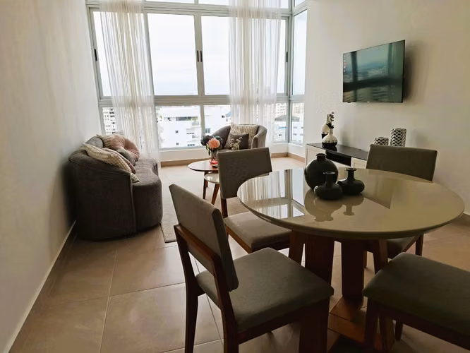 Apartamento En Alquiler De 1 Habitación Y 2 Baños En Naco - Imagen 2