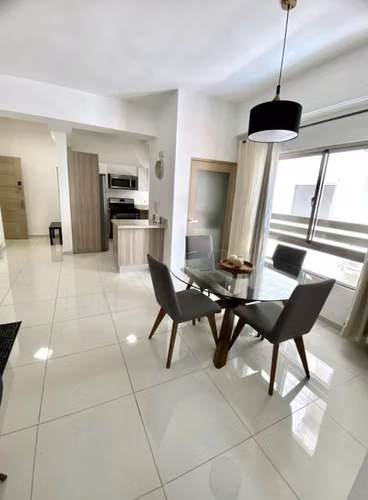 Apartamento En Alquiler De 1 Habitación Y 2 Baños En Piantini - Imagen 2