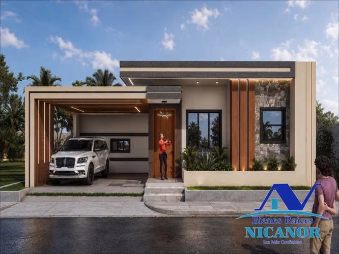Casa con terminacion de primera en venta en puerto plata