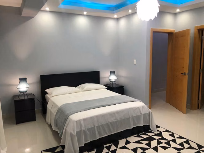 Apartamento Amueblado La Esperilla, 2 Habitaciones, Piscina, Gym, Cancha - Imagen 7