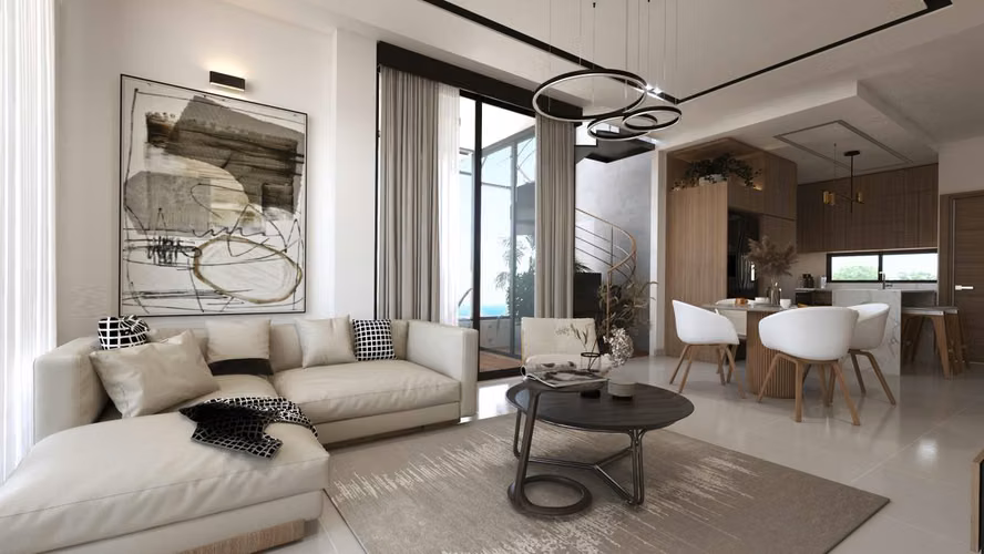 Apartamentos con vista al mar en Cabrera