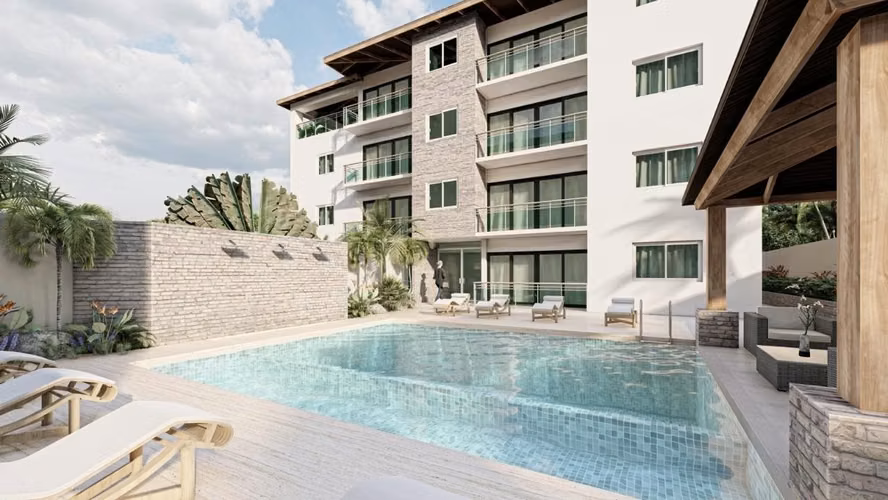 Apartment project in sales