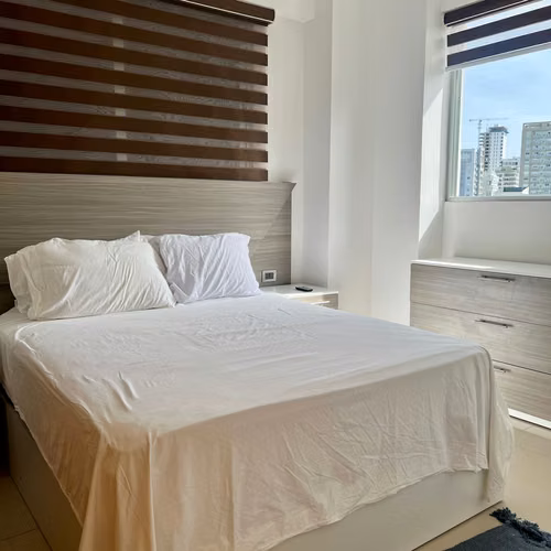 Apartamento En Alquiler De 1 Habitación Y 2 Baños En Piantini  - Imagen 5