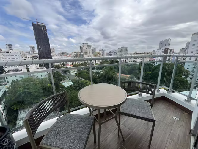 Apartamento en Alquiler en Piantini Amueblado de UNA Habitación 