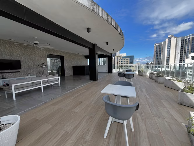 Apartamento en Alquiler en Piantini Amueblado de UNA Habitación 