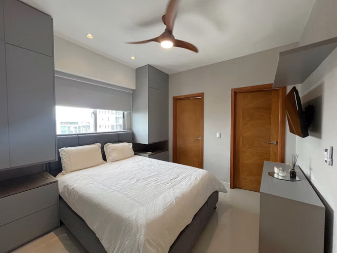 Apartamento en Alquiler en Piantini Amueblado de UNA Habitación 