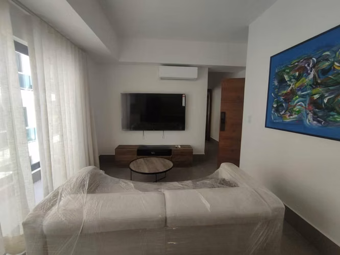 Apartamento amueblado en alquiler en Piantini