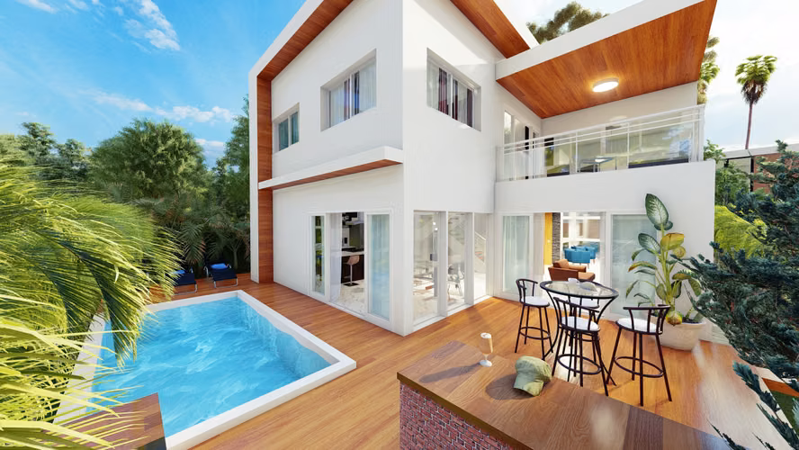 Villas en Punta Cana de 2 habitaciones us$ 149,500 - Imagen 4