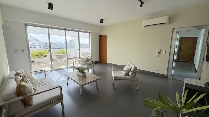 Venta apartamento en Piantini Amueblado de Una Habitación próximo al Saint George. US$150,000 - Imagen 15