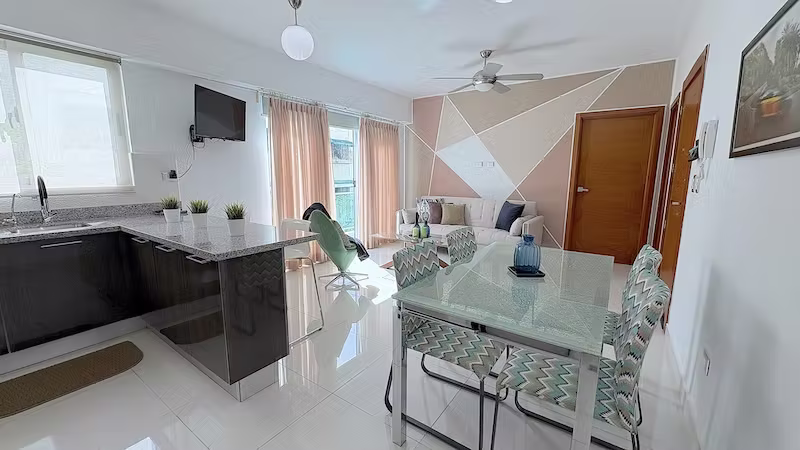 Venta apartamento en Piantini Amueblado de Una Habitación próximo al Saint George. US$150,000 - Imagen 7