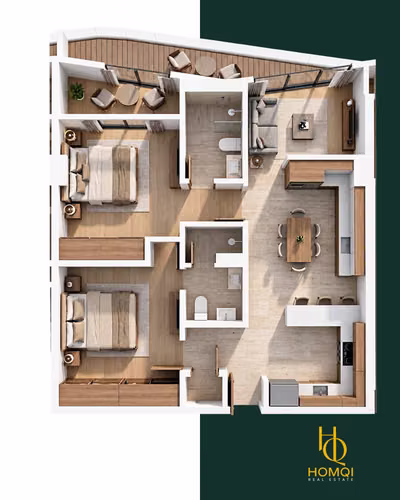 Apartamento de lujo en Brickell Center Towers, Puerto Plata | US$170,000