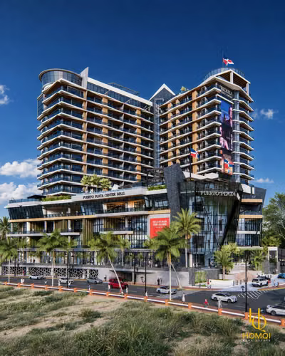 Apartamento de lujo en Brickell Center Towers, Puerto Plata | US$170,000